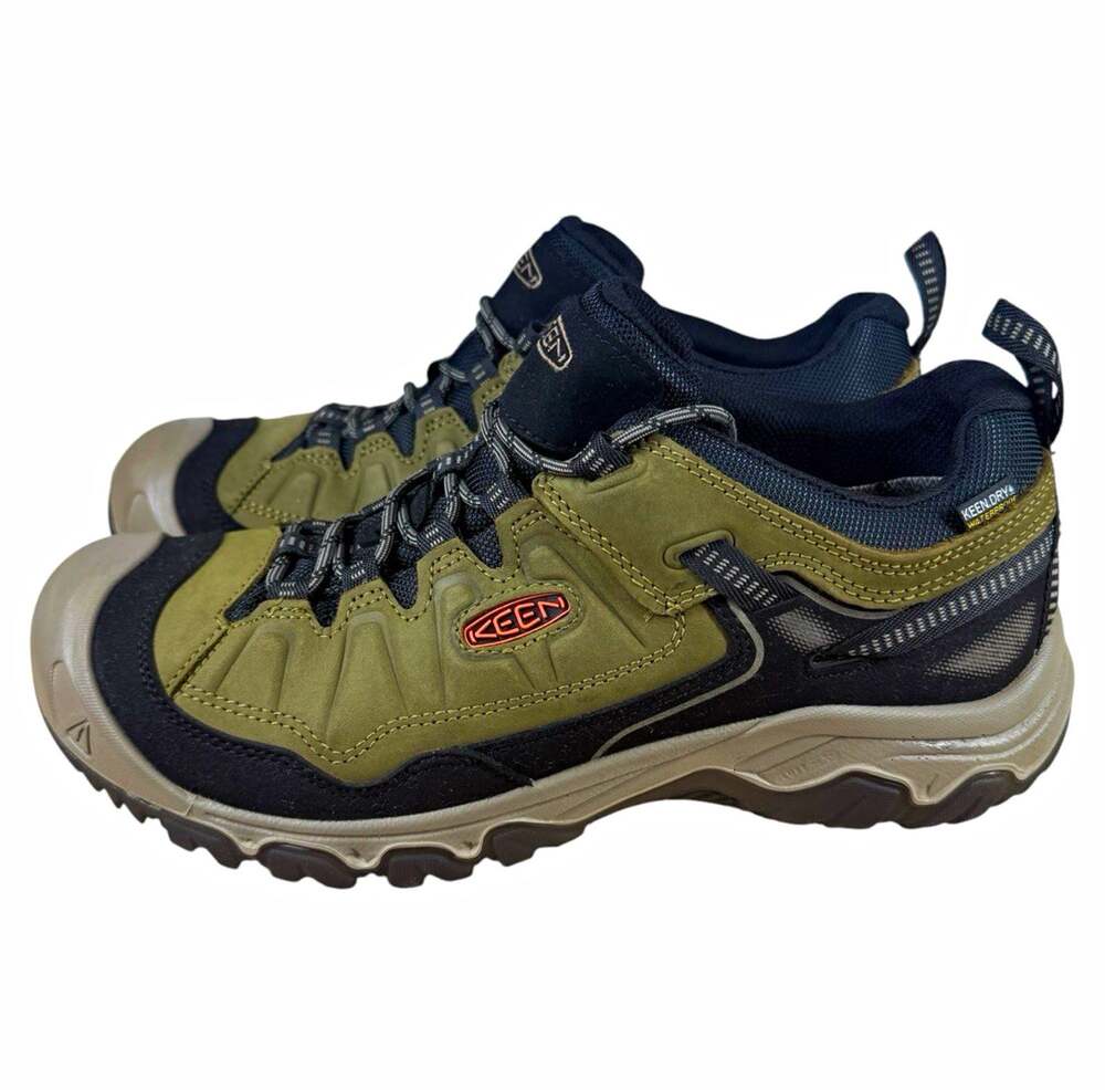 Size 11.5 KEEN Targhee II Men’s Hiking Shoes Green/Black MPN 1028996